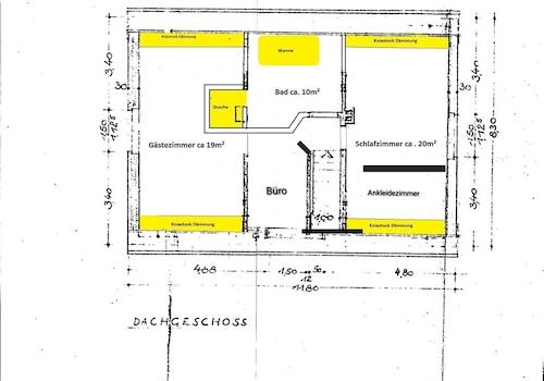 Grundriss Obergeschoss