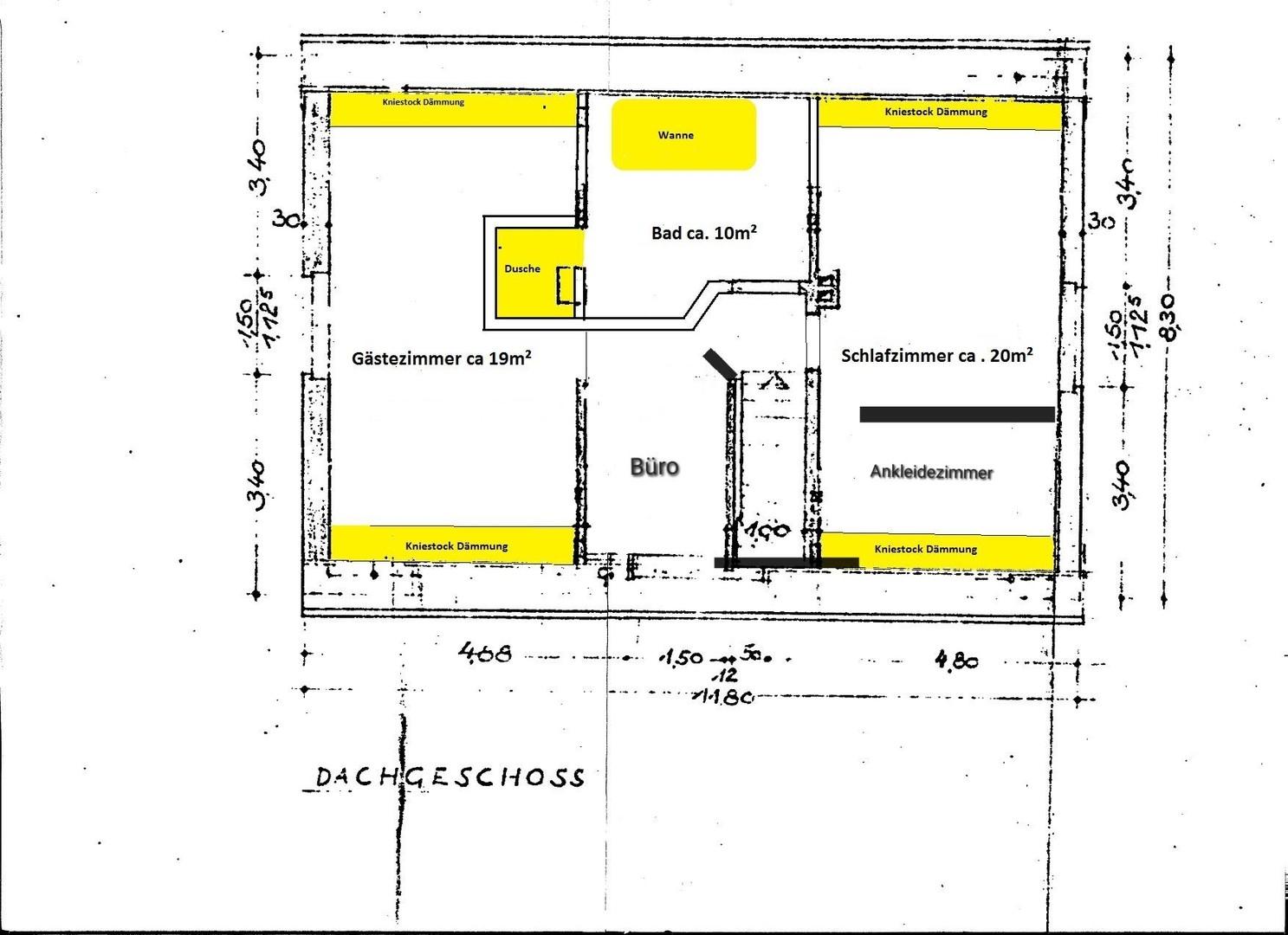 Grundriss Obergeschoss