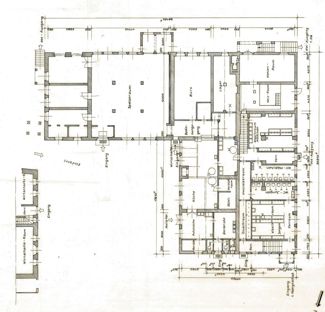 Ferienheim Grundriss EG