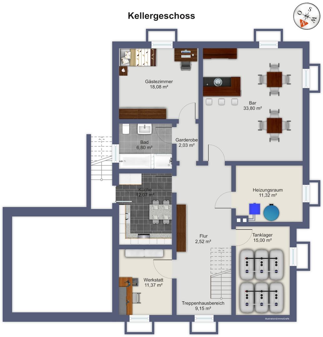 71. KG - Kellergeschoss - Souterrain