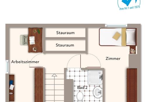 Grundriss Ebene 2
