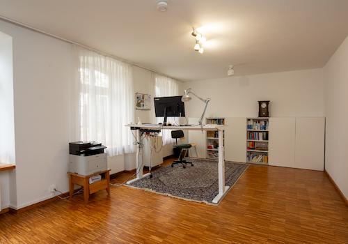 Büro im Erdgeschoss