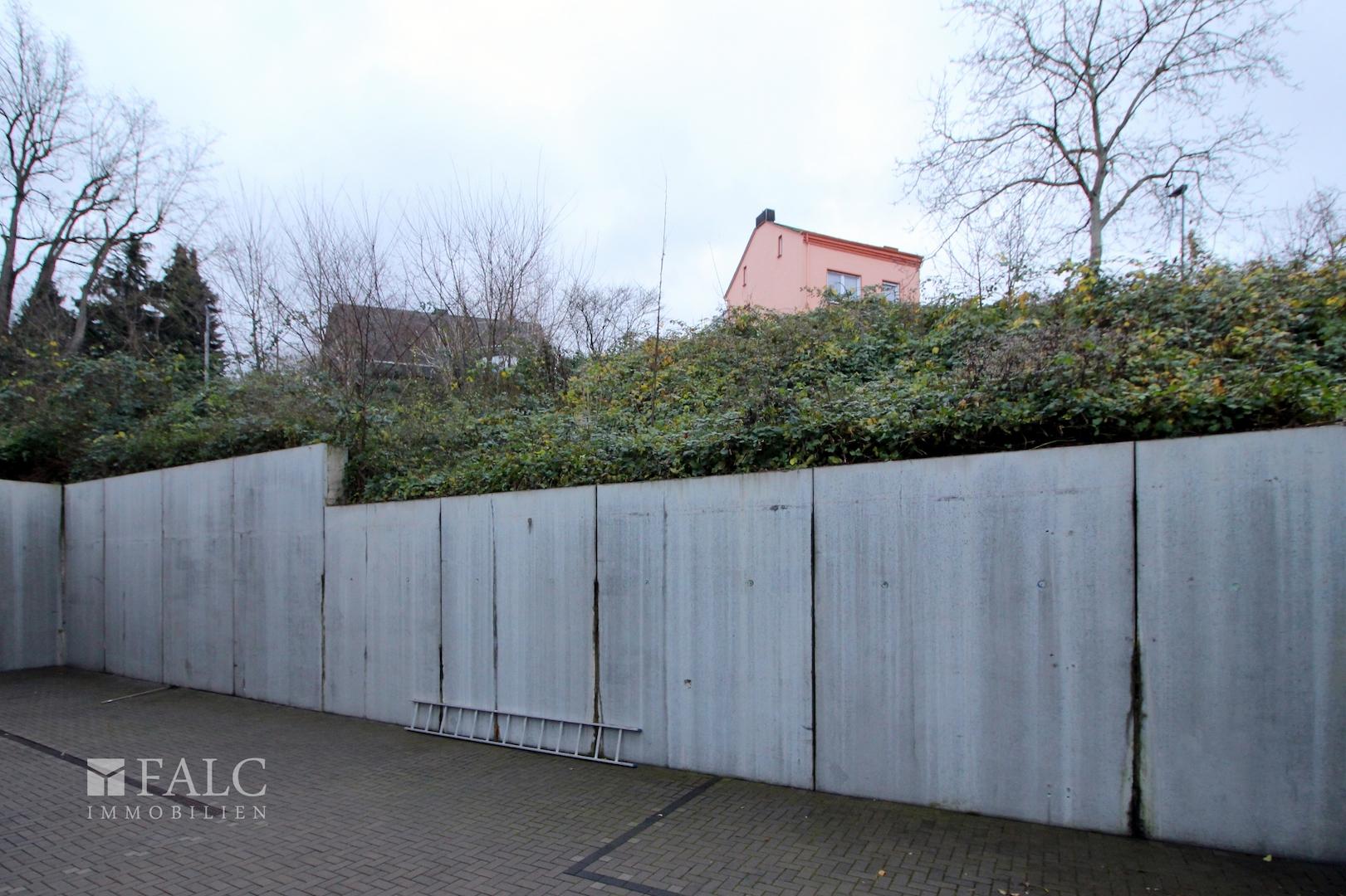 Blick vom Nachbargrundstück