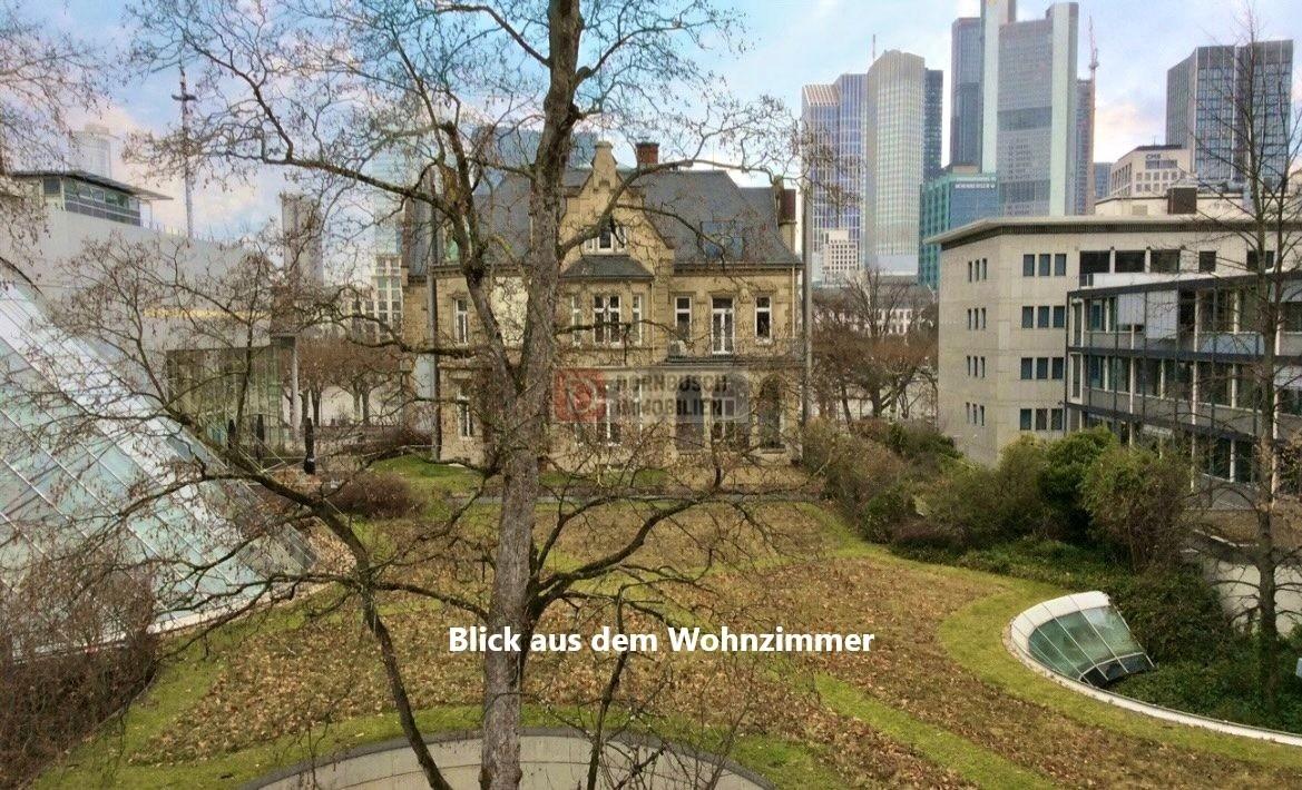 Blick aus dem Wohnzimmer