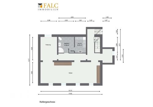 Grundriss Keller
