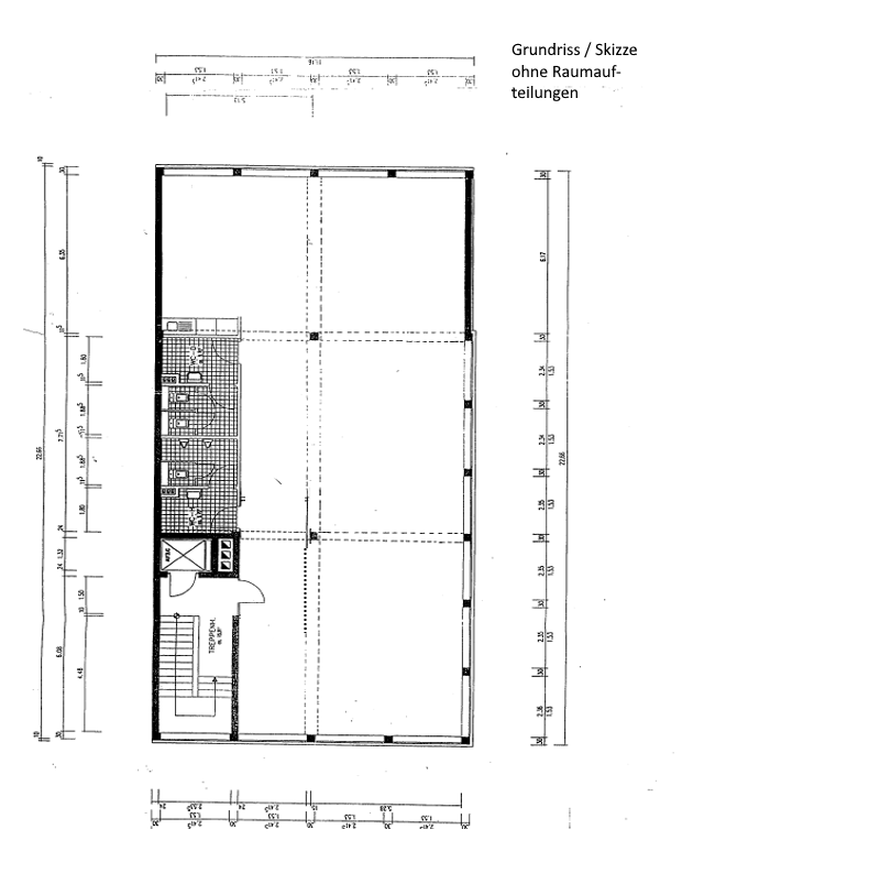 Grundriss-Skizze