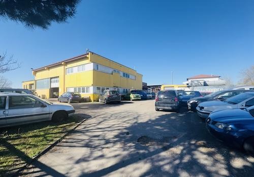 Blick Halle 1 Zufahrt 2