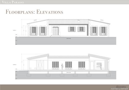 Floor plan fachada
