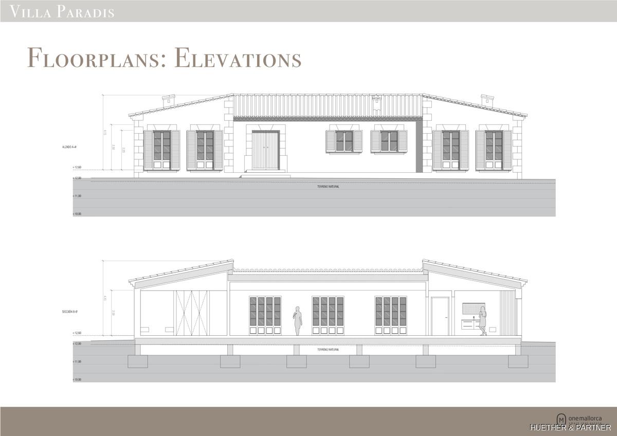Floor plan fachada