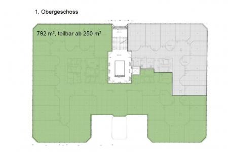 Grundriss 1 Obergeschoss