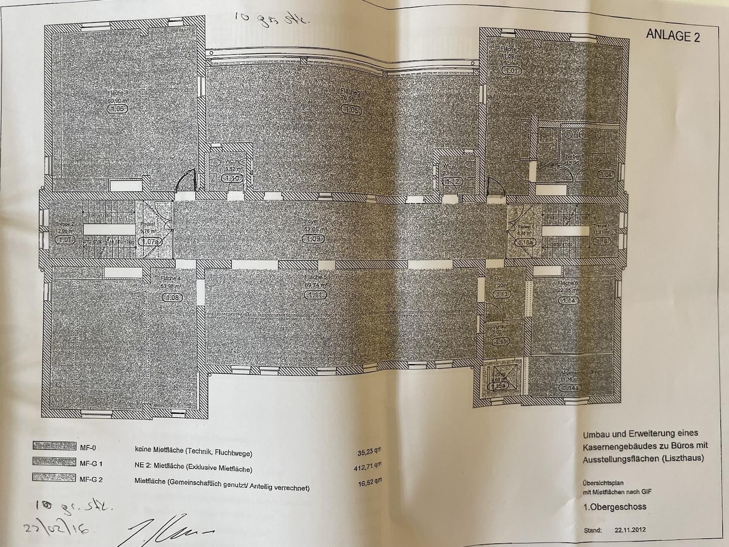 Grundriss 1.Obergeschoss 