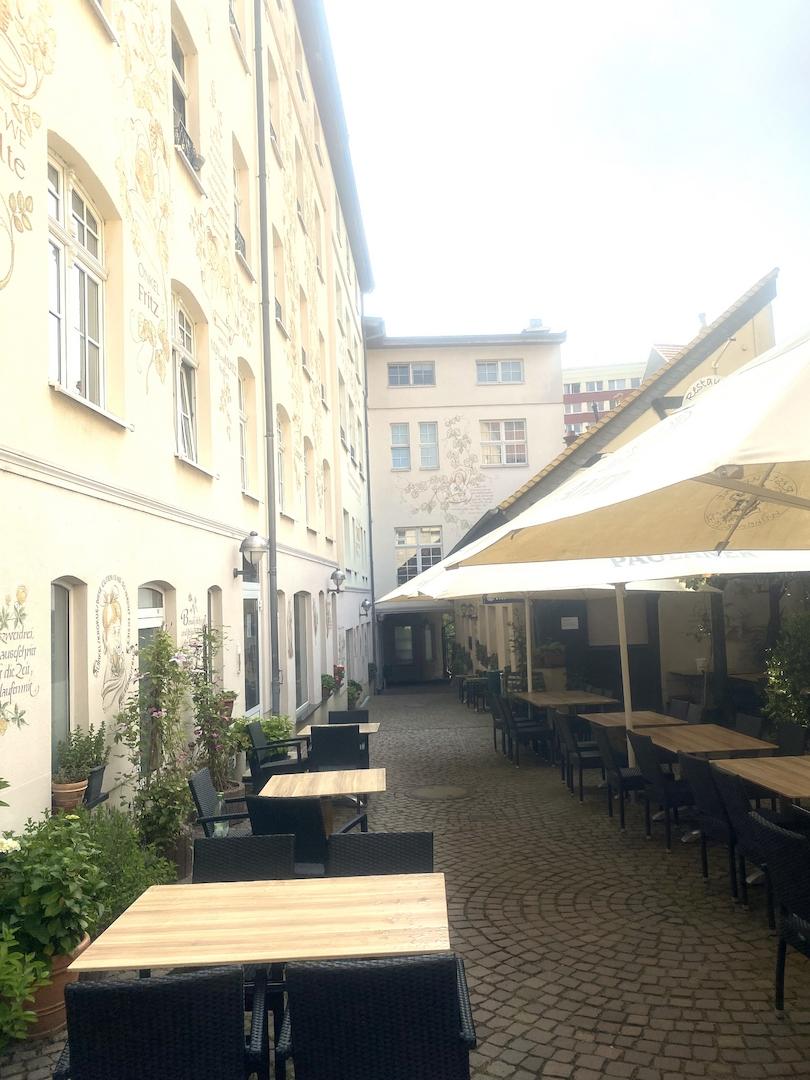 Busch Passage, Eingang Ärztehaus