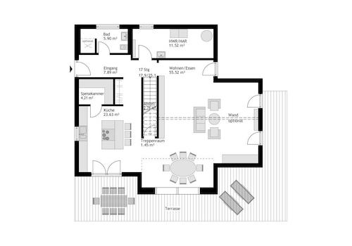 Grundriss Erdgeschoss