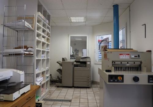 Arbeitsraum in der Werkhalle