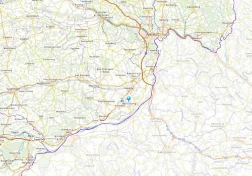 Der Lageplan aus dem BayernAtlas