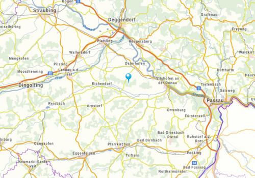 Der Lageplan aus dem BayernAtlas