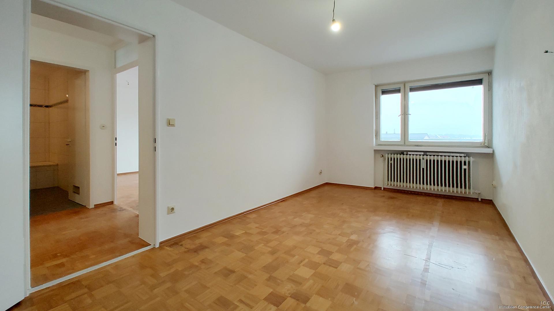 Schlafzimmer Diagonalblick