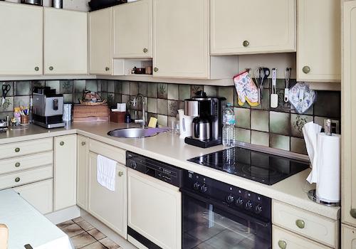 Die Küche mit alles was man benötigt