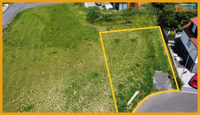 Blick auf das Grundstück