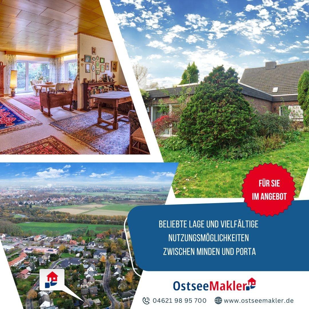 Zweifamilienhaus zwischen Minden und Porta