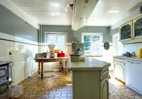 Einbauküche mit rustikalem Charme...