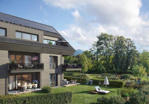 Gartenbereich bei Haus D