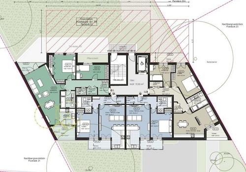 Grundriss Regelgeschoss