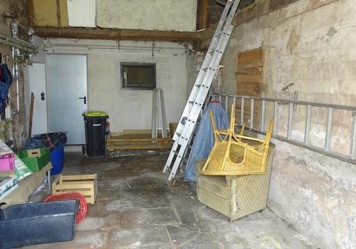 früher Stall Garage