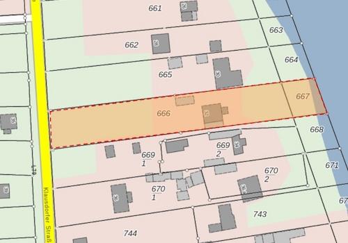 Flurkartenausschnitt