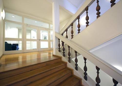 Büroeingang/Treppenhaus