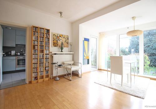 Wohnen und Blick in die Küche EFH