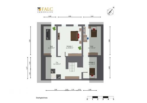 Grundriss Obergeschoss