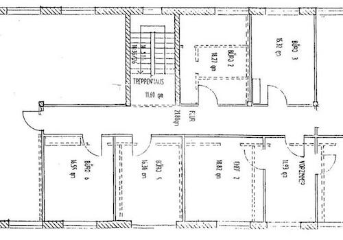 Erdgeschoss mit 208,77 m²