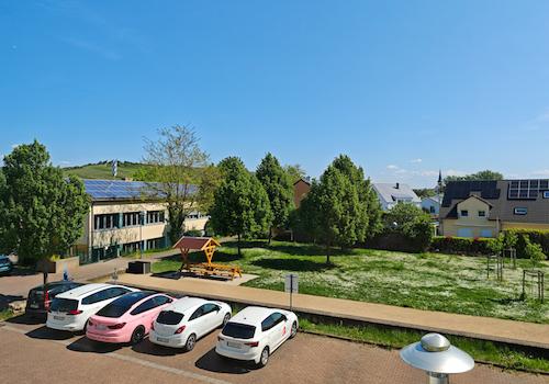 ... Weitblick ins Grüne