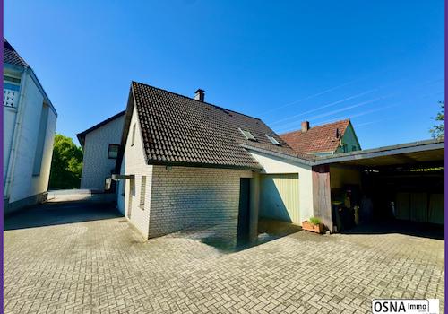 Hinterhaus Eingang zum Dachgeschoss