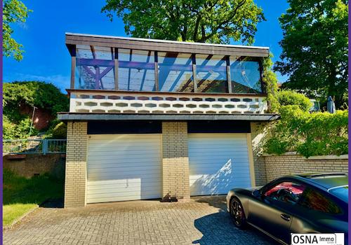 Doppelgarage mit Dachterrasse