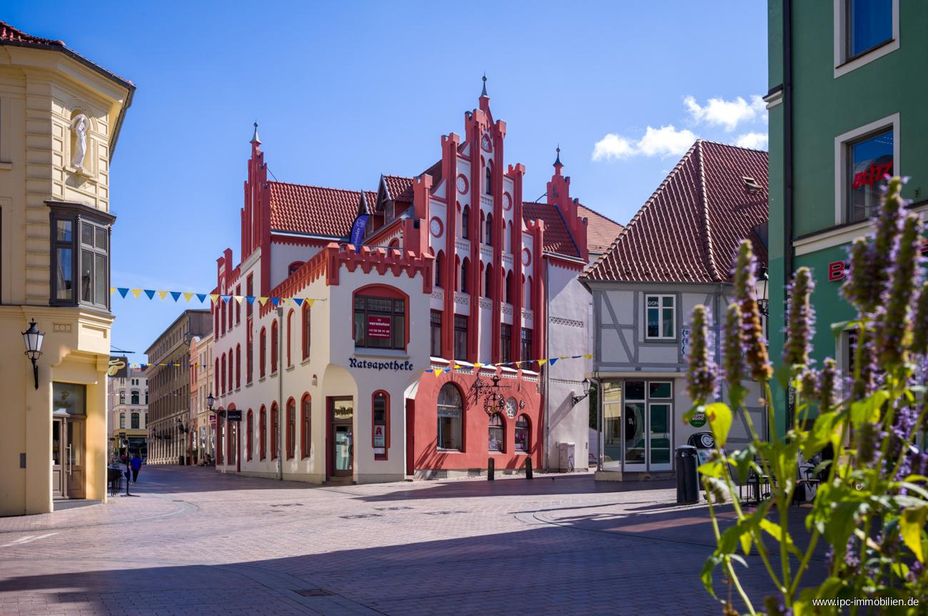 Außenansicht Fußgängerzone