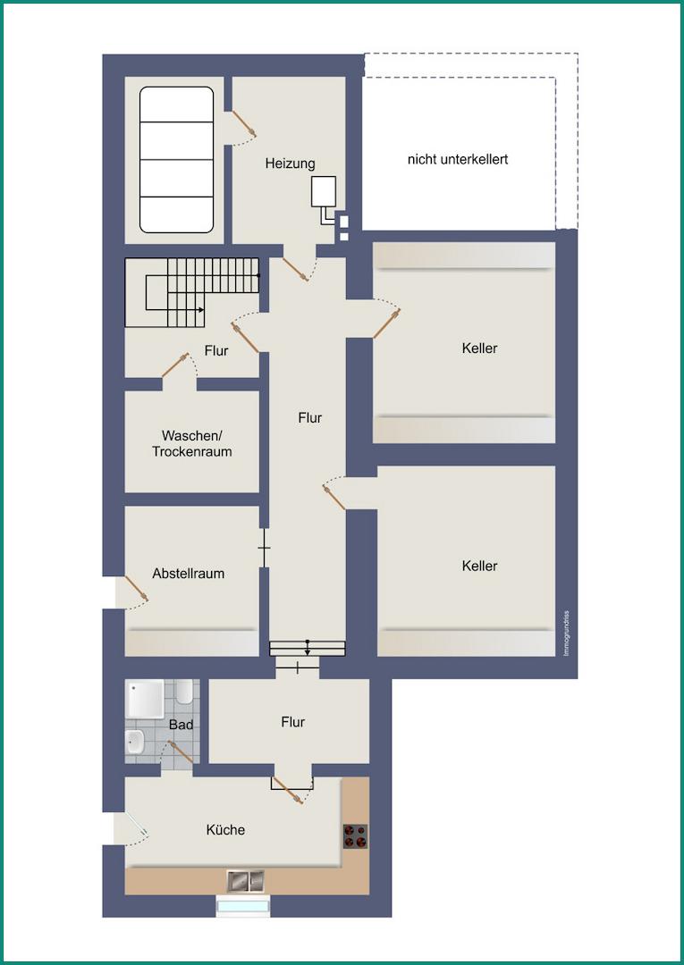 Grundriss Kellergeschoss