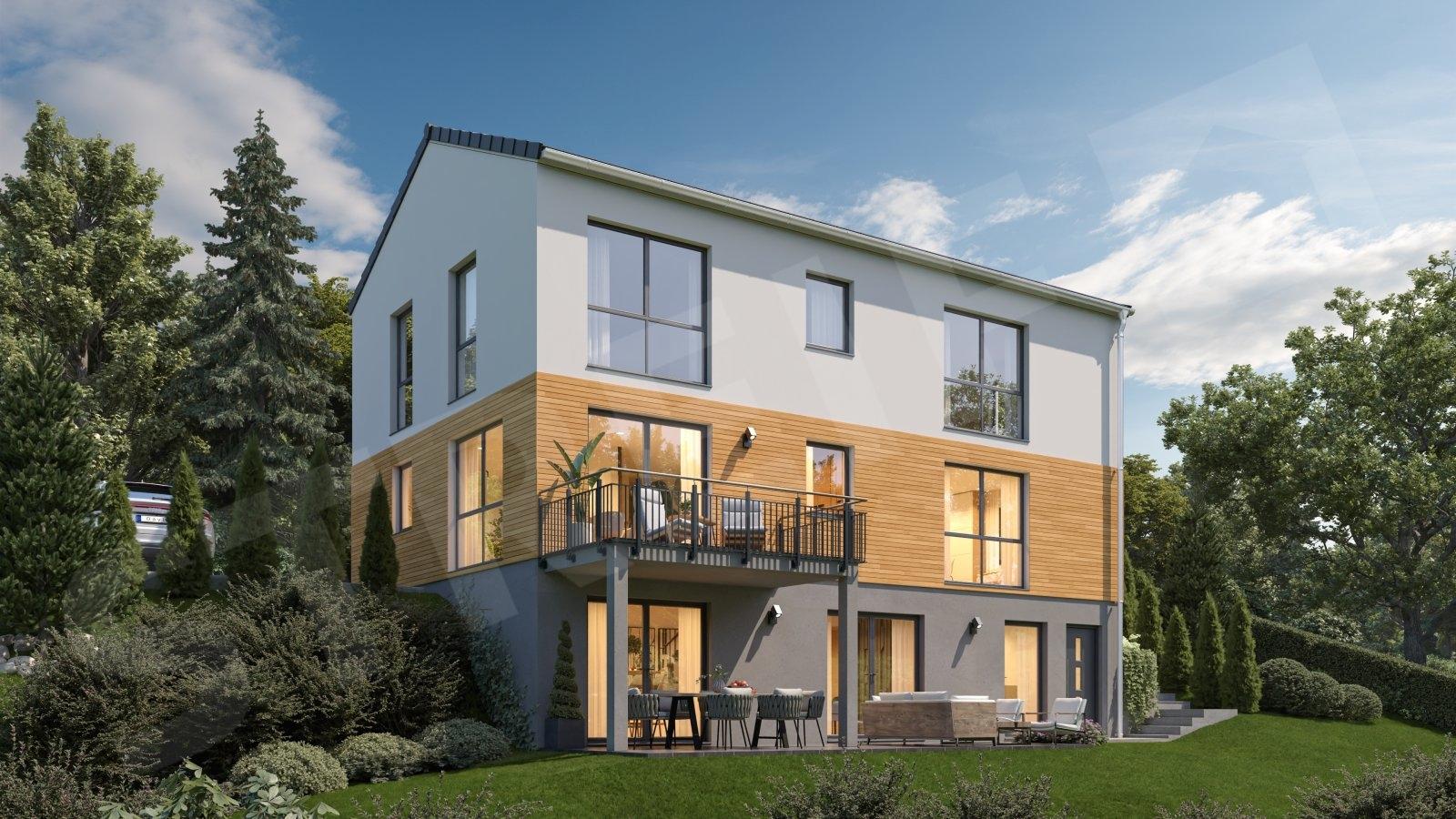 Ansicht vom Bachlauf