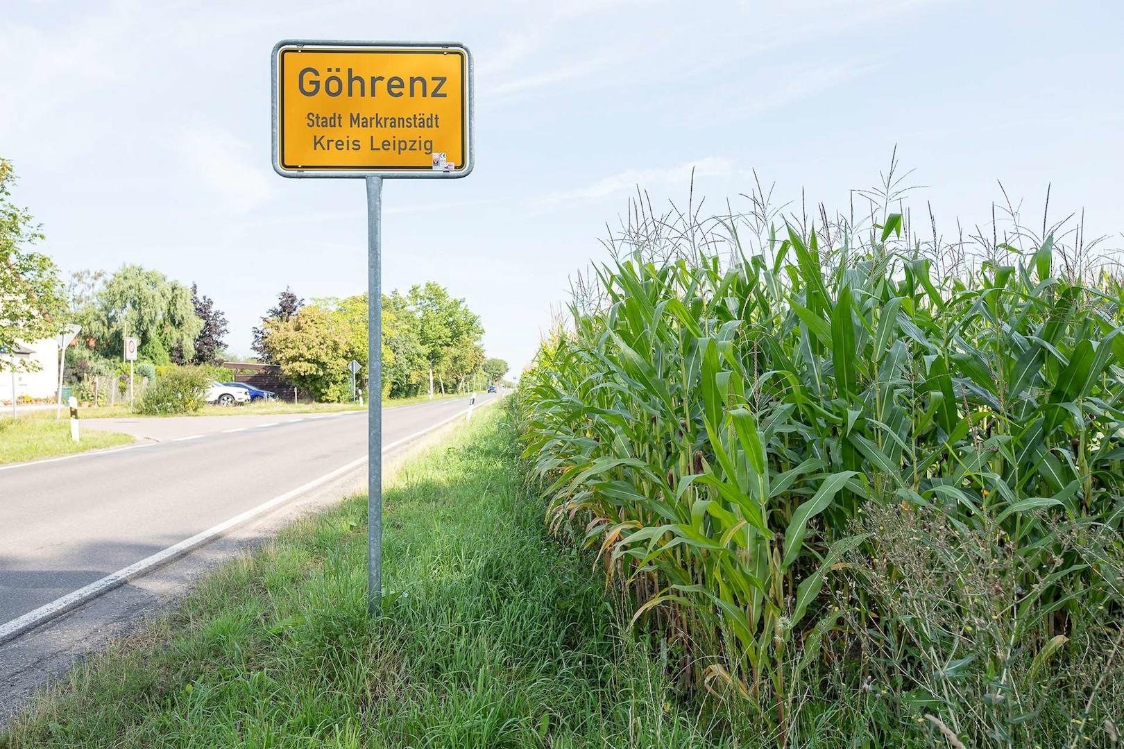 Göhrenz Markranstädt Ortseingang