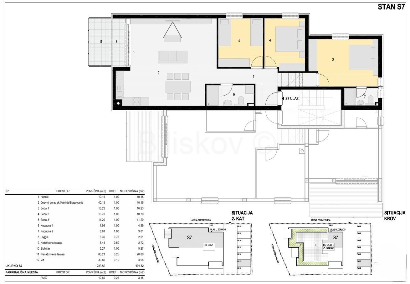Wohnung im Wohngebäude, Verkauf, Kolan, Mandre