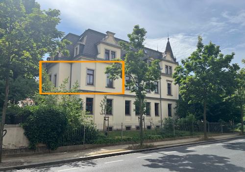 Hausansicht | Wohnungsmarkierung