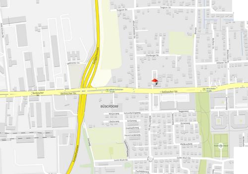 Geolyzer Kartenausschnitt