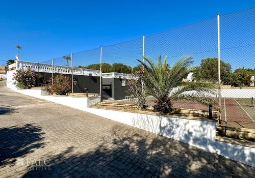 Access and Tennis Court