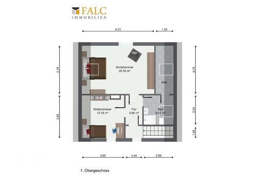 Grundriss Obergeschoss
