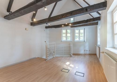 Großzügiges Raumgefühl im OG