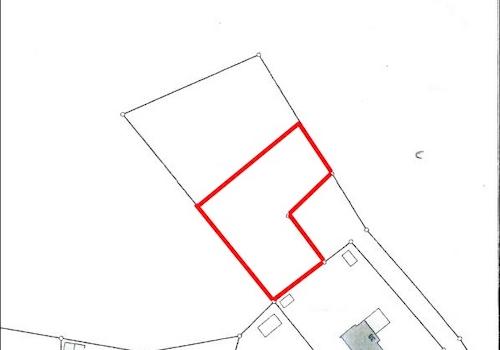 Grundstück Lagepan für Teilung