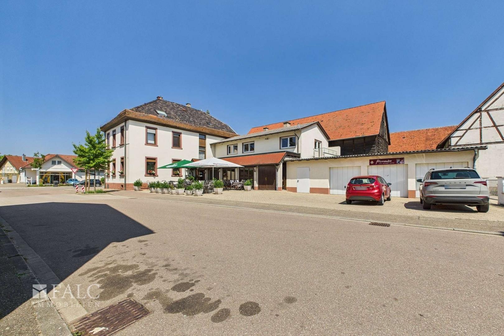 Terrasse Garagen Stellplätze 