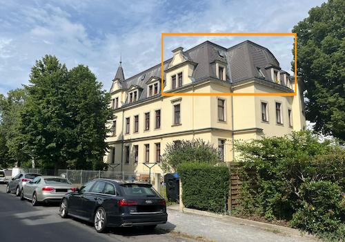 Hausansicht | Wohnungsmarkierung