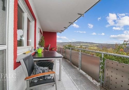 Balkon mit Urlaubsflair